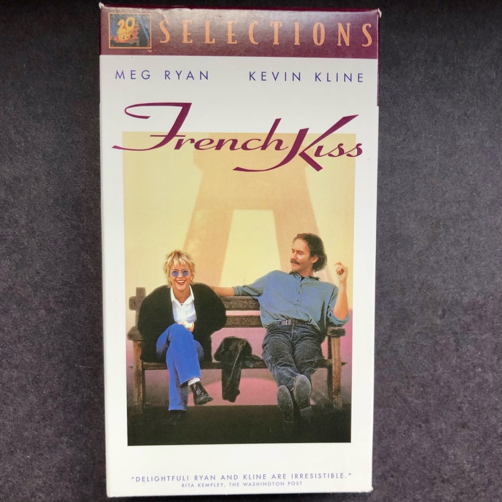 VHS "FRENCH KISS" (Meg Ryan & Kevin Kline)
